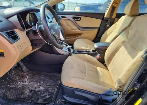 2012 Hyundai Elantra Gls z USA, uszkodzony, nr VIN KMHDH4AE8CU324544